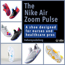 Nike Air Zoom Pulse Shoes For Nurses And Healthcare Pros In 2020 Nike Air Zoom Nurse Health Care