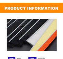 Stainless Steel Backed Strip Brush Channel Strip Brush ...
