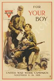 World War 1 Poster For Your Boy United War Work Campaign Ww1 Propaganda Posters Wwii Posters Propaganda Posters