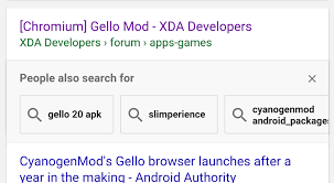 Remember gello, that neat android browser based on chromium code. October 2016 Page 26 Of 42 Android Police Android News Reviews Apps Games Phones Tablets
