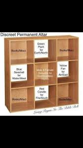 Discrete Altar Witches Altar Wiccan Decor Baby Witch