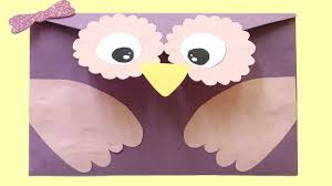 Fold your bottom right corner up until the whole bottom side of the paper is flush with the left side. Envelope Making Idea Owl Envelope Diy Creative Envelope Designs Best Envelope Idea Youtube