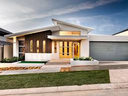 Single Storey Skillion Roof Google Search Facade House House Roof Design House Exterior