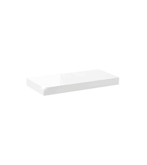 • includes 2 brackets • gloss white finish • made from high quality engineered wood • ideal for supporting a countertop basin, able to support up to 30kg • lifetime warranty. Gloss White Floating Shelf Various Sizes Available Equipashop