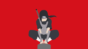 Perfect screen background display for desktop, iphone, pc, laptop, computer, android phone, smartphone, imac, macbook, tablet, mobile device. Minimalist Itachi Wallpapers Wallpaper Cave
