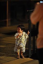 Little Boy Wearing A Jinbei Japanese Kids Boys Wear Boys