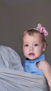 Bebe De Vestido Azul