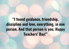 Sep 02, 2021 · teachers day is a great occasion for celebrating and enjoying the relationship between teachers and students. 55 Teacher S Day Wishes Messages Quotes In English For 2021