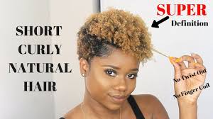 Other tips to get maximum curl definition in your natural hair: How To Curl Short Natural Hair With Gel Novocom Top