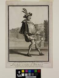 Deschars En Habit De Polichinel Au Divertissement De Villeneuue Saint Georges Jean Berain The Elder V A Search The Collections Saint George S Renaissance Art
