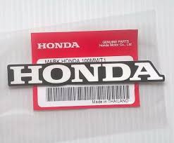 honda mark 100mm white black sticker decal sticker logo badge 100 g stickersasia com black stickers logo sticker honda