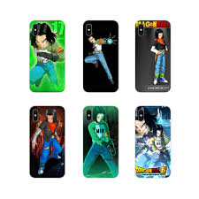 Artificial humans arc) is the seventh saga in the dragon ball z series. For Samsung Galaxy S3 S4 S5 Mini S6 S7 Edge S8 S9 S10 Lite Plus Note 4 5 8 9 Soft Skin Case Anime Dragon Ball Super Z Android 17 In Half Wrapped Cases