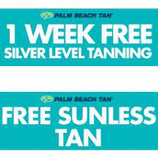 Palm Beach Tan Free Week Of Tanning Or Sunless Tan Coupon Vonbeau