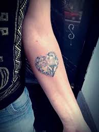 Pin by bunny rather on tattoos tattoos for daughters heart. Flower Heart Shaped Flower Tattoo