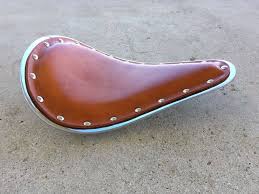 Custom Seats Motorcycles Bobber Chopper Old School Vintage Style Bike Art Apparel Inspirations Bobber Seat Bobber Bike Seat