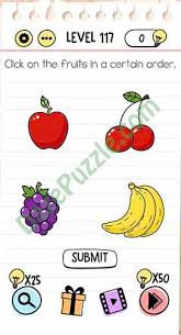 Jan 09, 2021 · jawaban iq test for genius only. Brain Test Level 117 Click On The Fruits In A Certain Order Answer
