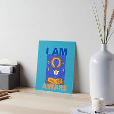 Yoga I Am Aware Art Board Print By Shivangi Singh Art Boards Print Art