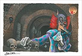 Maybe you would like to learn more about one of these? Pennywise Throne Room It Signed 1 150 Canvas Lithograph Series No 1 Stephen King Based On A Book By Glenn Chadbourne Glenn Chadbourne 9781623305086 Amazon Com Books