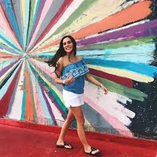 Okc Oklahoma City Murals Rainbow College Fashion Bloggers Oklahoma Travel Oaklahoma City Mural