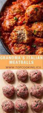 Italians do make meatballs, but you'll never see spaghetti and meatballs on an authentic italian restaurant's menu. Grandma S Italian Meatballs Italian Meatballs Italian Meatballs Recipe World S Best Meatloaf Recipe