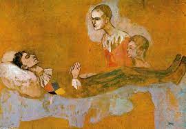 Oktober 1881 in málaga, spanien; Der Tod Des Harlekin Von Pablo Picasso 1881 1973 France Wahooart Com