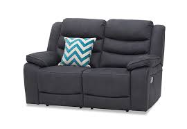 Ashleigh Fabric 2 Seater With 2 Inbuilt Recliners Amart Furniture Seater Recliner Furniture Store
