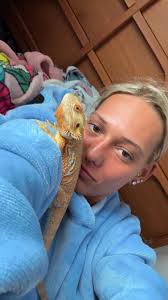 Meet my daughter's beardie.... name is Dragon 🐉