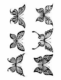 Large Free Butterfly Silhouette In Black Butterfly Drawing Butterfly Tattoo Designs Butterfly Stencil