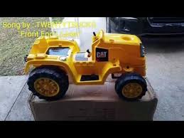 Kid Trax 6v Cat Tractor Assembly Youtube