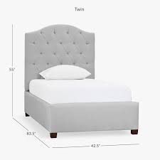 These upholstered storage beds come with amazing features and enhance safety and the quality of sleep. Eliza Tufted Upholstered Bed Teen Bed Pottery Barn Teen