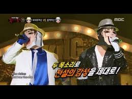 Michael jackson thriller three ply cotton face mask usa made fast shipping. King Of Masked Singer ë³µë©´ê°€ì™• White Jackson Vs Black Jackson 1round Billie Jean 20170611 Youtube