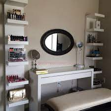Discount ikea floating shelf explore 5,000+ ikea floating shelf choices. Makeup Storage And Organization Ikea Lack Shelf Unit Malm Dressing Table Ikea Lack Shelf Ikea Makeup Storage Ikea Lack Shelves