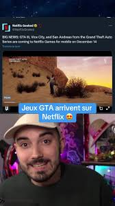 #grandtheftauto arrive sur #Netflix ! #GTA #grandtheftautosanandreas #gta6  #vicecity #rockstargames