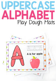 This set of printables is perfect for preschool . Printable Alphabet Play Dough Mats From Abcs To Acts