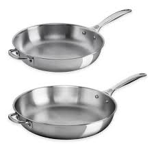 Le Creuset Tri Ply Stainless Steel Deep Fry Pans
