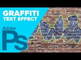 How To Create Graffiti In Adobe Photoshop Youtube