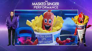 Sausage Performs I Wanna Dance With Somebody Season 2 Final The Masked Singer Uk Youtube