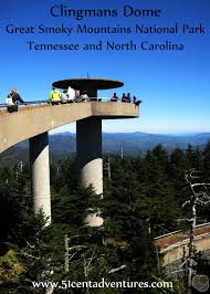 Decades in the making, the first official survey map of north carolina is published. Clingmans Dome Great Smoky Mountains National Park Tennessee And North Carolina 51 Cent Adventures