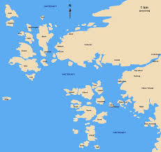 L'office de tourisme et le clocher d'uddevalla. Gothenburg Archipelago Map Vastergotland Sweden Mapcarta
