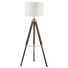 Soha small tripod floor lamp. Easel Tripod Floor Lamp Dark Wood Base Only