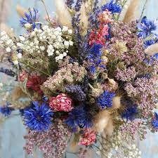 Cornflower Carnival Dried Flower Wedding Bouquet Etsy Flower Company Flower Bouquet Wedding Cornflower Wedding