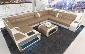 Sectional Leather Sofa San Jose U Shape U Shaped Sofa Leather Sofa Leather Sectional Sofas
