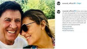 Gianni Morandi e Anna Dan, il figlio, le foto e 26 anni d'amore: la love  story