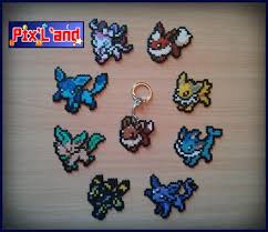 Evoli And Evolution En Perle Hama Mini Comprend Evoli Et Les 8 Evolutions Mesures Evoli Eevee H 4 Cm L Pokemon Perle Pixel Art Pokemon Fabrique A La Main