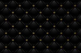 Black And Gold Marble Texture Seamless Vector Illustration Of Black Leather Background Black Gold Diamond Black And Gold Marble Diamond Pattern