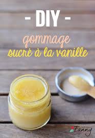 Diy Gommage Delicieusement Sucre A La Vanille Gommage Maison Gommage Produits De Beaute Faits Maison