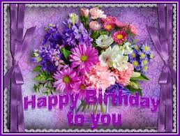 Birthday wishes purple rose happy birthday purple flowers. áƒ¦ Happy Birthday áƒ¦ Desktop Nexus Wallpapers Happy Birthday Wallpaper Birthday Wallpaper Happy 60th Birthday