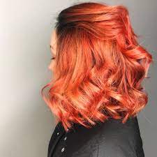 Arctic Fox Hair Color Sunset Orange Xlea Thehairlabmcr X I Really Can T Get Enough Of This Colour Colour Mermaid Hair Color Hair Color Unique Hair Styles
