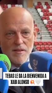 ASÍ FUE🗣️🚨, El presidente de LaLiga, Javier Tebas, le dio la bienvenida a  Xabi Alonso que se convertirá en el nuevo DT del Real Madrid😳🫡