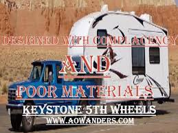 Toy haulers are a part of an rv, it can be a toy hauler in a fifth wheel, in a travel trailer, or as part of a class a rv. Six 5th Wheel Brands To Avoid Aowanders